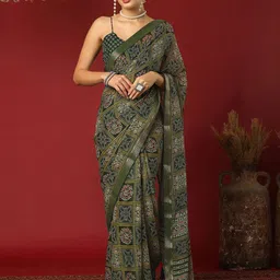 KALINI Bandhani Pure Georgette Bandhani Saree-picture-33