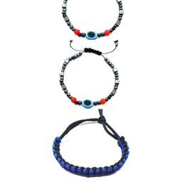 Dynamic Retail Global Women Set of 3 Beaded Wraparound Bracelets-image-72