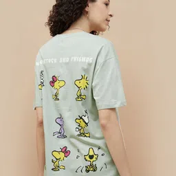 Ginger by Lifestyle Women Printed Applique T-shirt-image-26