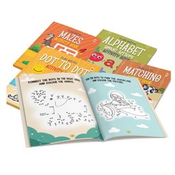 Maple Press Brain Booster Activity Book Set Fun Early Learning Set of 10 books - English image 5