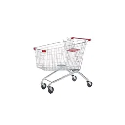 BIGAPPLE European Style Red Heavy Weight King Shopping Trolley with 100 L Capacity-picture-24