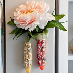 Kraftlik Handicraft Multicoloured Ceramic Vases-image-73