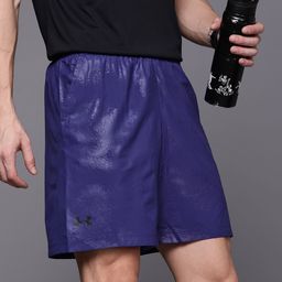UNDER ARMOUR Men Mid-Rise Loose Fit Woven Emboss Shorts-image-11