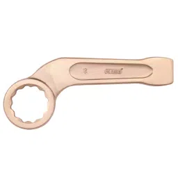 De Neers 46 mm Aluminium Bronze Non Sparking Slogging Box Bent Wrench, NS-098-57