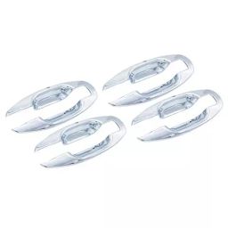 Auto Pearl Chrome Handle Bowl Cover ‎Chrome Compatible For ‎Maruti Suzuki Swift Type 4-72