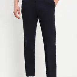 Allen Solly Men Pleated Mid-Rise Trousers-image-16