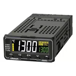 OMRON INDUSTRIAL AUTOMATION Temp Controller, Digital, Volt O/P, E5GC-QX1DCM-000-14
