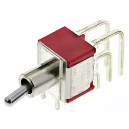 RS PRO Toggle Switch PCB Mount On-(On) DPDT Through Hole Terminal, 7347028P-66
