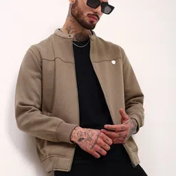 SHOWOFF Men Mandarin Collar Sweatshirt-picture-13
