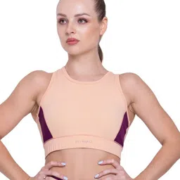 Myriad Colourblocked Full Coverage Lightly Padded Bra With Moisture Wicking-picture-10