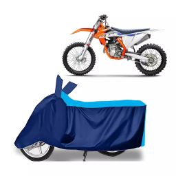 Auto Pearl Two Wheeler Cover for KTM 450 - Cyan, Blue-image-8