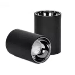 LumoGen 12 W Neutral White LED COB Surface Cylinder Light Black Body with Gun Metal Reflector-15
