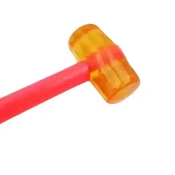 FLAMINGO ENTERPRISE Rubber Mallet 400 g Weight Round Shape with Fiber Handle Orange, FM-229-image-67