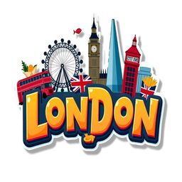 London Country Theme Souvenir Wooden Refrigerator Stylish Fridge Magnet-image-98