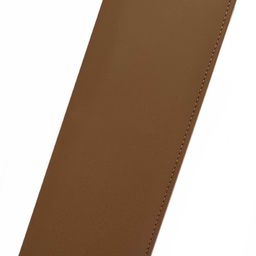chestkraft PU Leather Long Key Case Pouch Wallet Keychain Key Holder with 6 Hooks Zipper Closure (Tan-25.5 x 8.5 cm) image 1