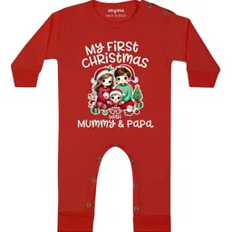 Arvesa Infants My First Christmas Printed Bodysuit-picture-7