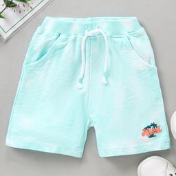 Babyhug Knee Length Shorts - Blue-image-51