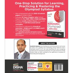 disha publications A Guide to Mathematics Olympiad for IOQM & INMO with 15 Previous Year Solved Papers (2009 - 2023) 5th Edition | Indian Qualifier & International Olympiad Exams image 2