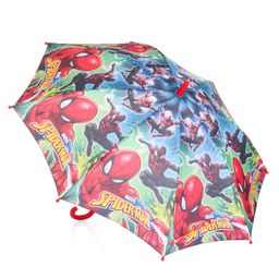 john's umbrellas John's Umbrella  Spiderman Print 2 Fold Straight Umbrella with  Whistle - Multicolor image 5