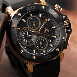 Alexandre Christie Men Dial & Straps Analogue Watch 9205MCRBRBA-58
