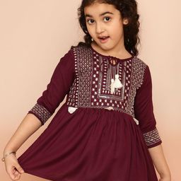 Ishti Embroidered Keyhole Neck Top-image-53