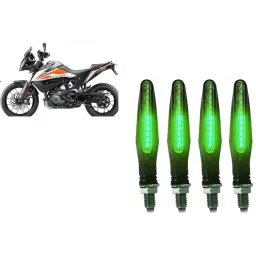 Cartronics Pen Type Green LED Indicator for KTM 390 Adventure(Pack of 4 Pcs)-45