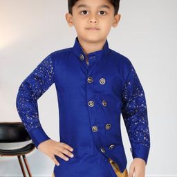 BAESD Boys Classic Opaque Printed Casual Shirt-image-53