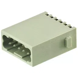 Harting Heavy Duty Connector Inserts / Modules RECTANGULAR HAN DD MODULE, PLUG, 12WAY, QUICKLOCK, 09140122632-37