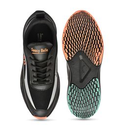 SAUCY BELLE Men Mesh Running Shoes image 3