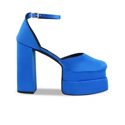 TRYME Suede Party Block Sandals image 3