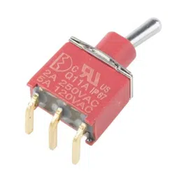 RS PRO Toggle Switch PCB Mount On-(On) SPDT Through Hole Terminal, 7346971-40