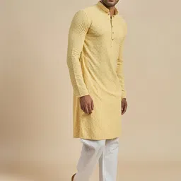 Anouk Men Thread Work Kurta image 3