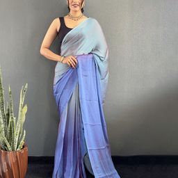 HERE&NOW Ombre Ready to Wear Saree-image-67