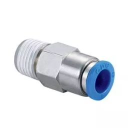 JELPC 1/8 Inch Straight Connector with Male Thread-34