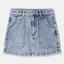 United Colors of Benetton Girls A-Line Mini Skirt-image-76