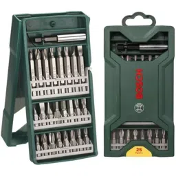 Bosch Mini-X-Line Screwdriver Bit Set, 2607017400 - Set Of 25 Pcs image 3