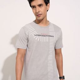 SF JEANS by Pantaloons Men Typography Slim Fit T-shirt-image-78