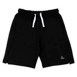 UMILDO Solid Shorts With Side Pockets - Black-image-119
