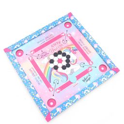 Krocie Toys Carrom Board Unicorn - Blue-10