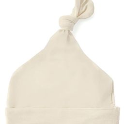 Softsens baby Bamboo Knotted Beanie Cap With Booties - Butter Cream image 2
