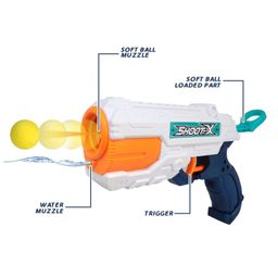 Azhari soft balls and water gun multicolor image 2
