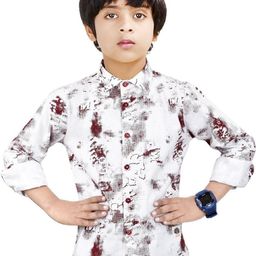 MADE IN THE SHADE Unisex Kids Floral Printed Casual Shirt-image-82