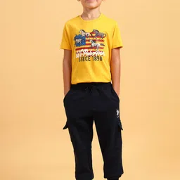 U.S. Polo Assn. Kids Boys Classic Joggers Trousers-image-59