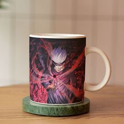 Mr UVD White & Red Printed Ceramic Mug-350 ml-image-1