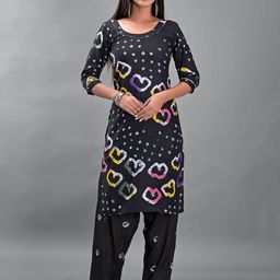 Apratim Bandhani Dyed Unstitched Dress Material-image-19