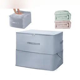 Yellow Weaves Grey Set of 2 Regular Drawer Organiser Organisers-20
