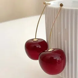 kazare Gold Plated Contemporary Drop Earrings-45