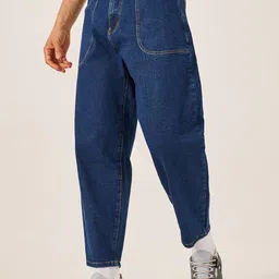 Styli Men Slouchy Fit Mid-Rise Jeans-picture-32