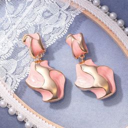 DressBerry Contemporary Drop Earrings-58
