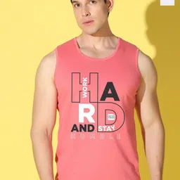WOOSTRO Men Pack Of 2 Printed Super Combed Cotton Gym Vests VWS26(HARD PEACH)(HARD WHITE)-image-99